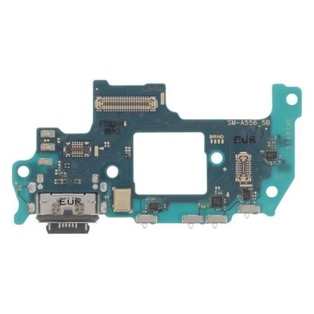 USB-C-latausliitin - SAMSUNG - Galaxy A55 - Musta - Integroitu mikrofoni - Lataus ja tiedonsiirto