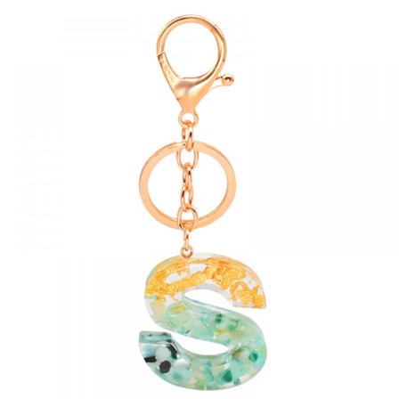 Stor bokstav nøkkelring, bokstav nøkkelring S