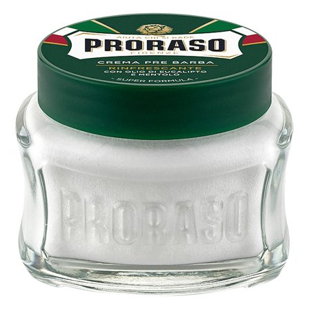 Proraso Preshave Cream Eucalyptus & Menthol 100 ml, Mænd, Barbering, Skum, Sprit & Gel