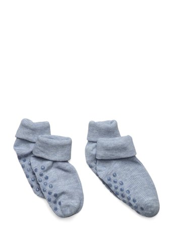 Minymo | Baby Rib Sock W. Abs (2-Pack) | 15 8