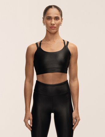 Casall Glitz Sports Bra - Black - M