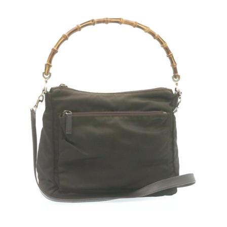 Gucci Vintage, Pre-owned Shoulder bag Bruin, Dames, Maat:ONE Size,synthetisch