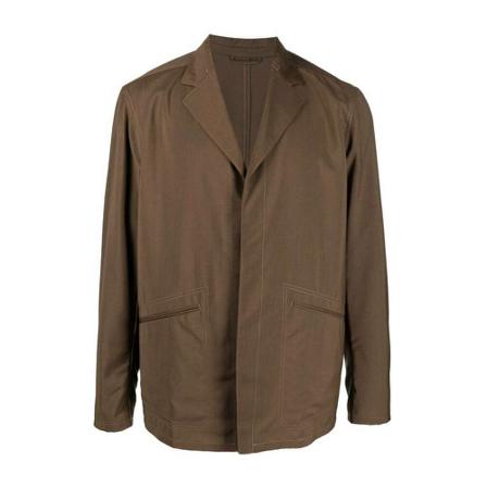 Z Zegna, Jacket Bruin, Heren, Maat:L