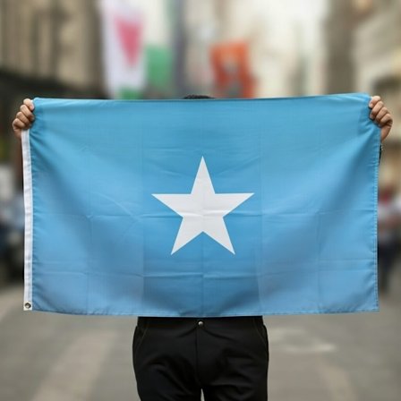 Somalia Lippu - 150 x 90 cm