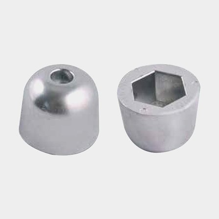 Anodo di zinco 1852-Marine, per elica di prua, adatto per Sidepower 10, 15 & 20 cavalli