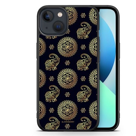 Bjornberry Skal iPhone 13 Mini - Elefant Guld