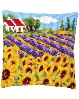 Broderikit Kudde Sommaren - Vervaco