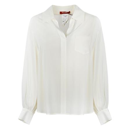 Max Mara Studio, Shirts Biały, Kobieta, Rozmiar: S