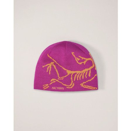 Arc'teryx Bird Head Toque -pipo, syvänroosa merinovillainen neulottu talvipipo, unisex
