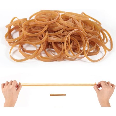 Gummibånd bredde Store gummibånd 200*5mm bredde elastisk stærk bånd gælder for skolekontor køkken syerske kreativ skraldespand