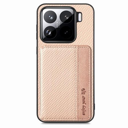 Xiaomi 15 Pro - Kolfiber Magnetisk Kortfodral fodral