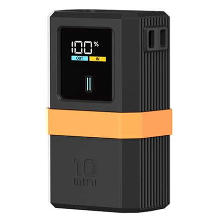 10 Mini 10000mAh PB1055 55W -virtapankin säilytysmatkasilikonikotelo