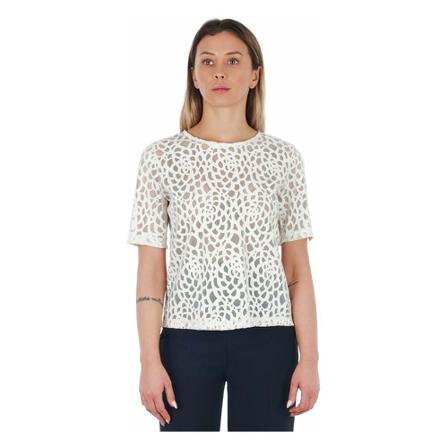 Frankie Morello, T-Shirts Wit, Dames, Maat:XS