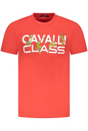 Cavalli Class T-shirt Maniche Corte Uomo Rosso