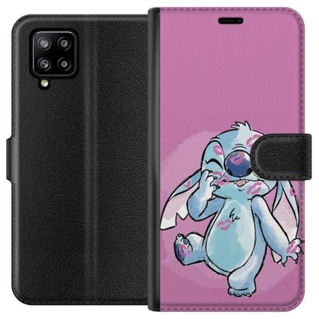Samsung Galaxy A42 5G Tegnebogsetui Stitch Puss