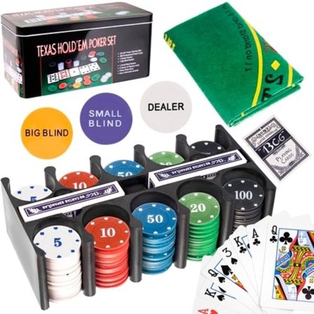 Pokerset / Texas Pokerset - 200 Marker