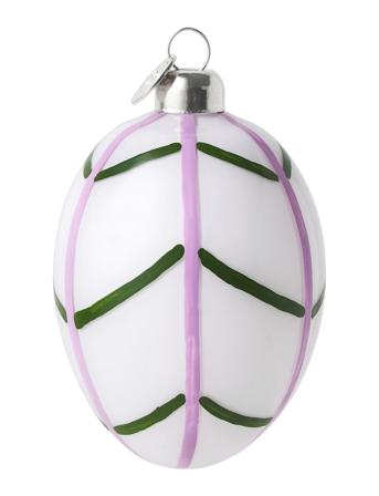 Souvenir Easter Påskeoppheng H7.5 Leaf Home Decoration Easter Decoration Multi/mønstret Holmegaard*Betinget Tilbud