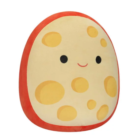 Squishmallows Kosedyr Plysj Mannon-GoudaCheese 30cm