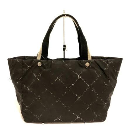 Chanel Vintage Pre-owned Polyester totes Sort, unisex Vintage Tasker, Størrelse: ONE Size