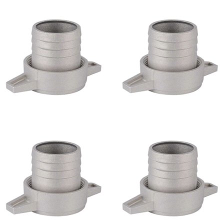 4x Vattenpumpskopplingar 2 Tum Aluminiumrör Anslutningsnyckel Med Gummitätningspumpkontakt Pi