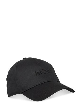 Cap Roundpeak Solids Black Lindex