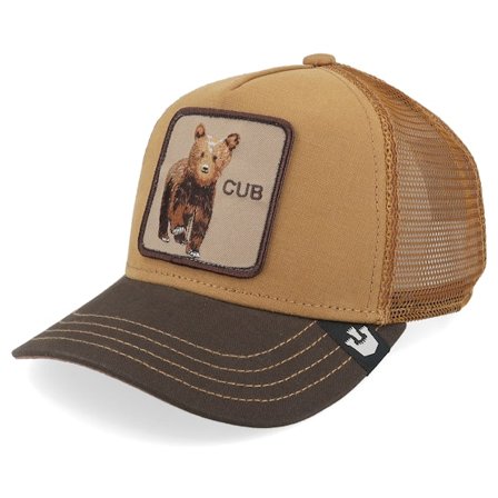 Goorin Bros. - Marron trucker Casquette - Kids Baby Cub Brown A-Frame Trucker @ Hatstore