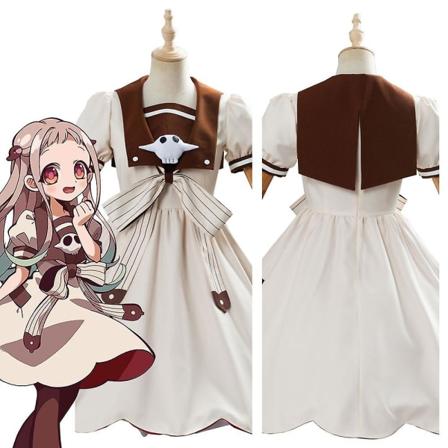 Anime Jibaku Shounen Hanako Kun Nene Yashiro Cosplay-asupuku tytöille mittatilaustyönä S