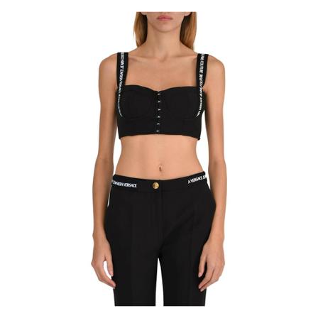 Versace Jeans Couture Sleeveless Tops Sort, Dame