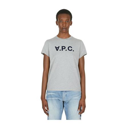 A.p.c. VPC Logo T-Shirt Grå, Dame T-shirts