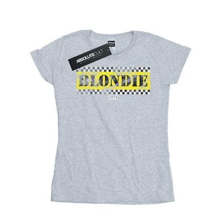 Blondie Dam/Kvinnor Taxi 74 Bomull T-shirt XXL Sports Grey