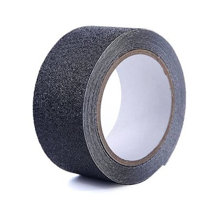Säkerhetstejp för trappor, halkfria steg med högt grepp, 5 cm x 5 m