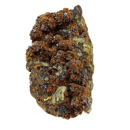 Kivet ja mineraalit. Sfaleriitti + sideriitti + pyriitti. 5989,0 senttiä. Trep?a Mine, Mitrovica, Kosovo.