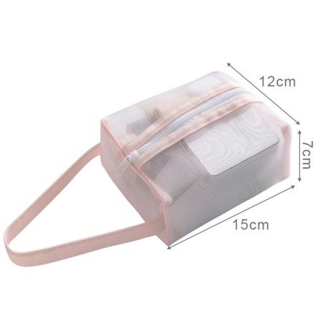 Kosmetisk taske Makeup opbevaringstaske PINK S