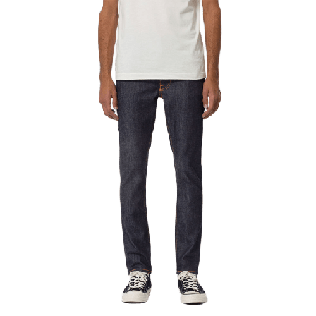 Nudie Jeans Lean Dean Dry 16 Dips Byxor Herr Blå w34"/l34"