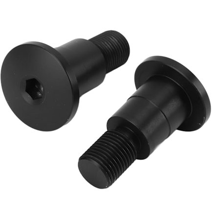 2 stk Motorsykkel Styre Bar End Speil Adaptere M16 Gjenger Aluminium Legering for MT07 MT09 MT10 XSR700 900