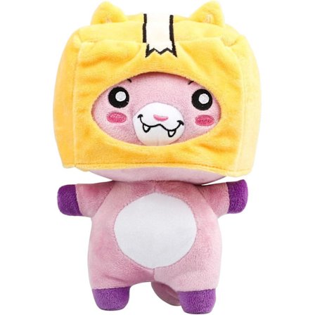 Mjuk leksak Lankybox Foxy plysch avtagbar tecknad robot mjuk stoppad kudde dockor 25cm räv