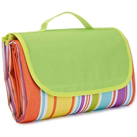 Stort Strandtæppe Vandtæt Sandtæt Picnic Tæppe Måtte Til Camping Rejser