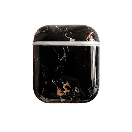 Skyddsfodral till AirPods - Brun Marmor