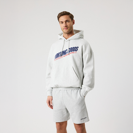 Björn Borg Oversized Hettegenser Lysegrå