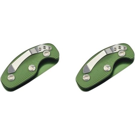 2 stk. Organizer i aluminiumlegering, kompakt klips + fleksibel miniring