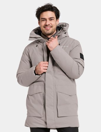 Didriksons Akilles Usx Parka 2 - Grey - M