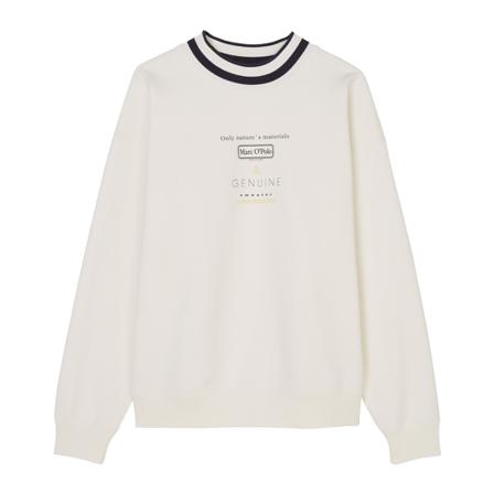 Marc O'Polo Archive Code sweatshirt , Wit , Dames , Maat: XS
