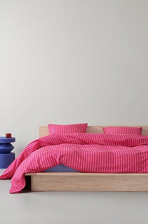 Jotex - Påslakanset Dubbelsäng Ekologisk Cerice/rost SIMA - Köp Dubbelsäng hos Jotex