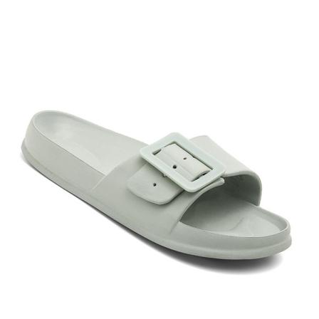 Kvinnor Slip På Sommar Tofflor Open Toe Slide Sandaler