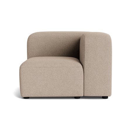 Milo hjørnemodul, højrevendt - Loop Beige - 100x100x72 - Sofa