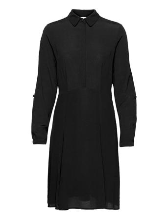 Nudelsia Dress -Noos Knälång Klänning Svart Nümph