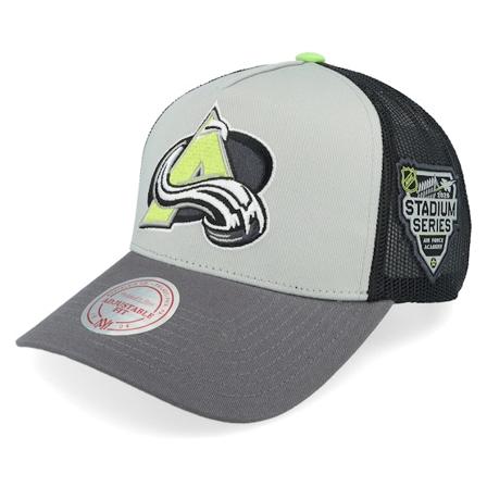 Mitchell & Ness - NHL Grau trucker Cap - Hatstore Exclusive x Colorado Avalanche Iron Grey Trucker @ Hatstore
