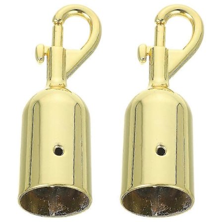 2 stk. snor endestykke metall tau stopper feste tau endestopper rekkverk tau endekrok_spesiell gave