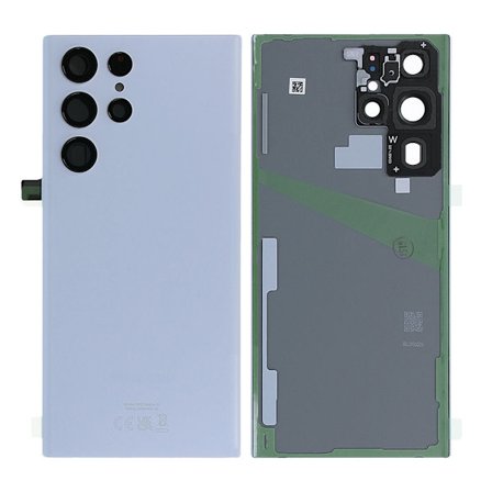 Samsung Galaxy S22 Ultra (SM-S908B) Baksida med tejp Original - Ljus Blå