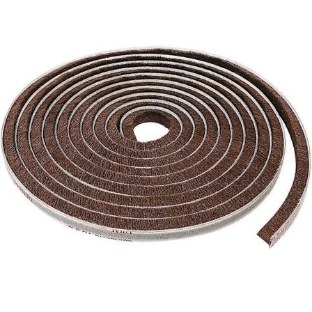 Vindtæt Dørliste Tape Børste Tætningsliste Dør- og Vinduesforsegling Pæl Vejrliste Selvklæbende